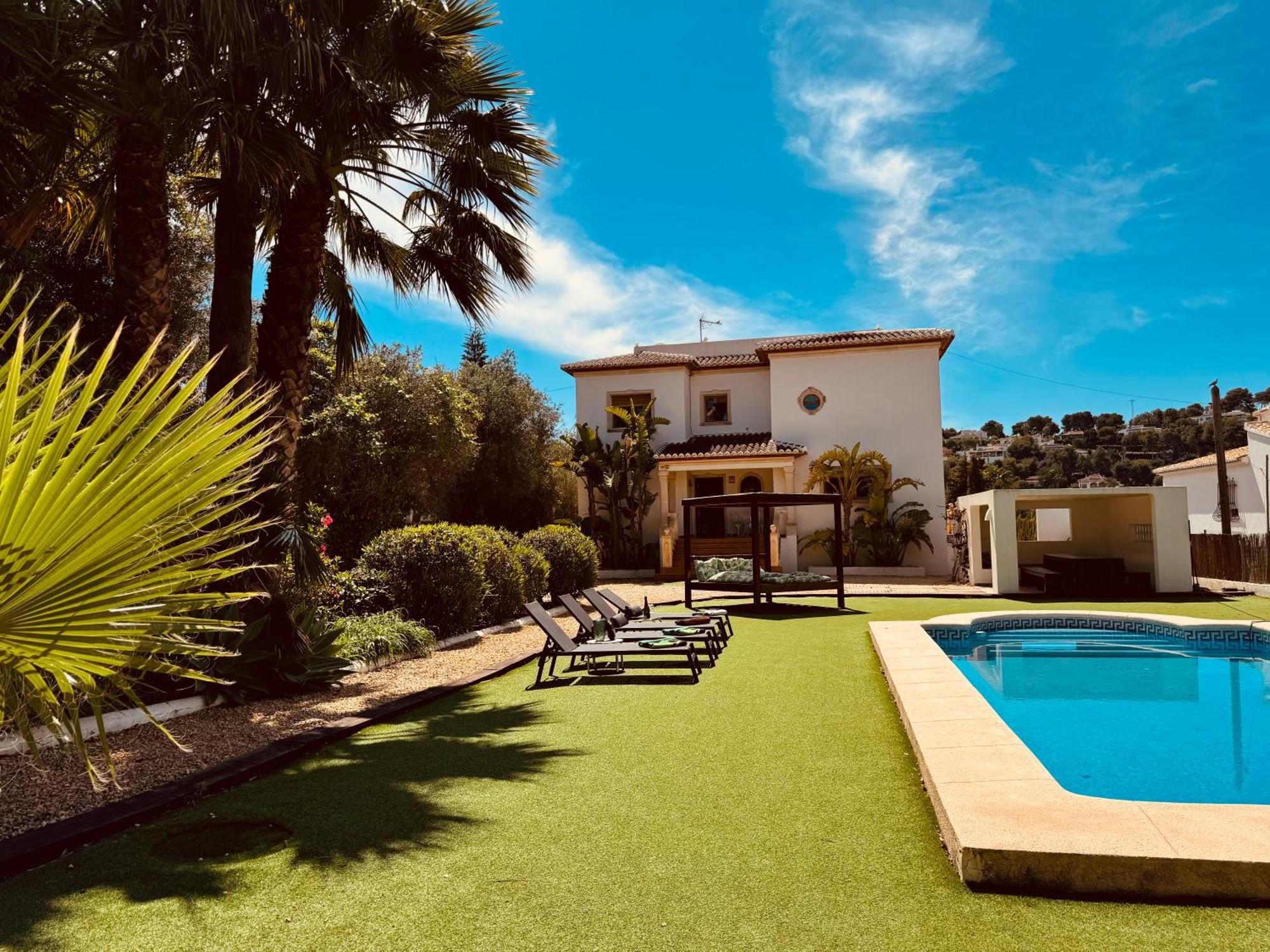 Javea Dream Luxury Villa With Pool, Lounge, Bbq, Airco, Wifi Balcon del Mar ภายนอก รูปภาพ