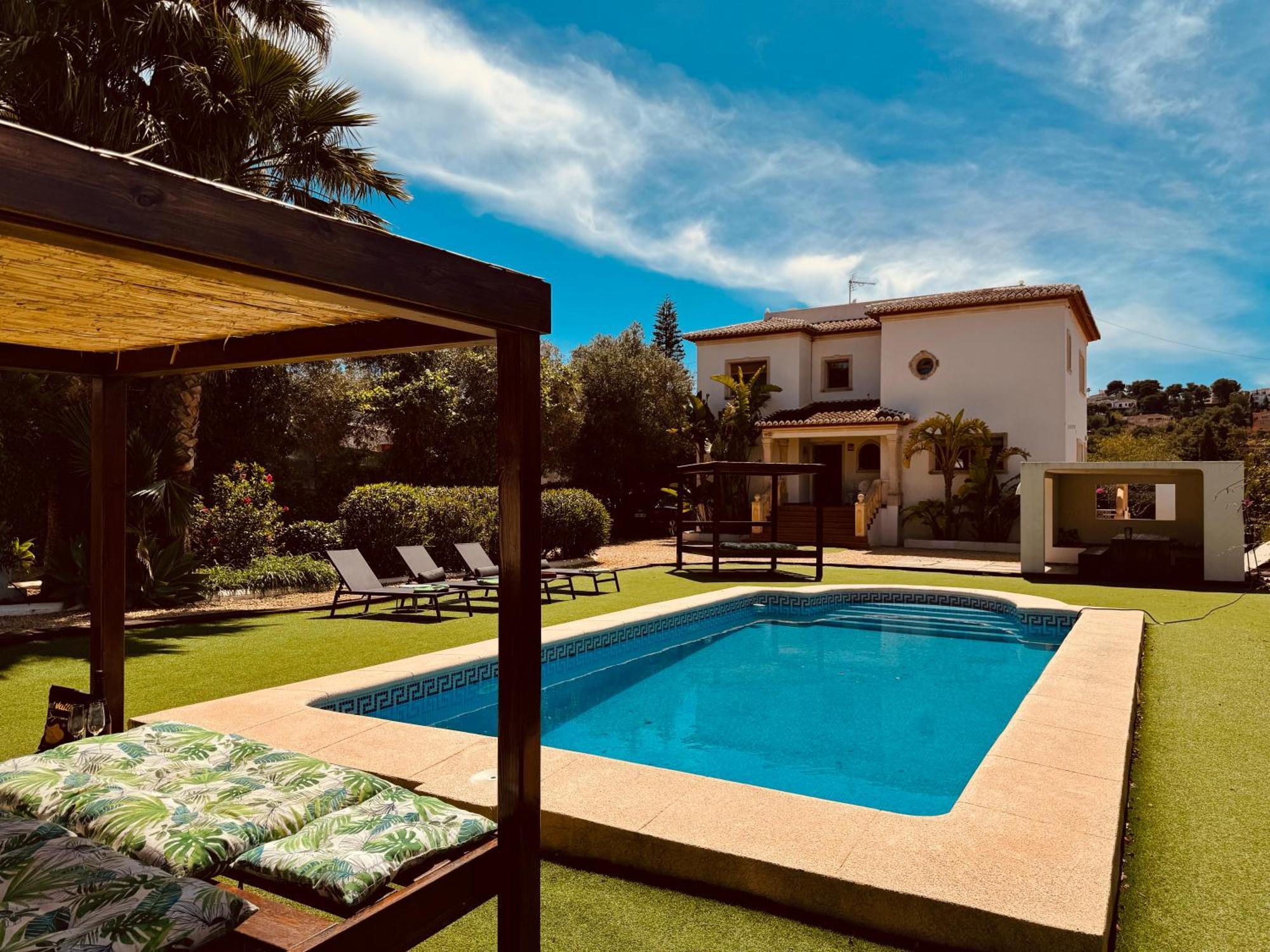 Javea Dream Luxury Villa With Pool, Lounge, Bbq, Airco, Wifi Balcon del Mar ภายนอก รูปภาพ